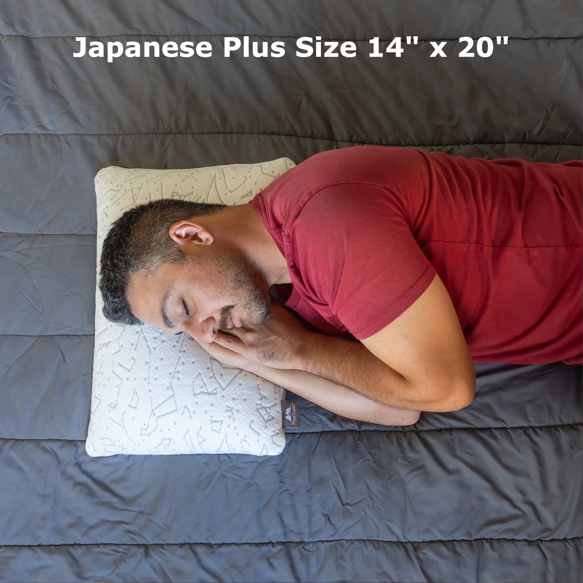 Buckwheat Pillow - Premium Edition - Japanese Plus Size 14" x 20"