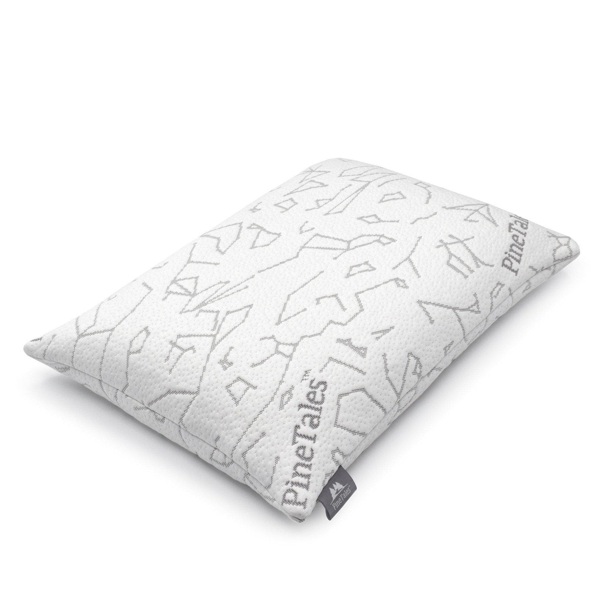 Buckwheat Pillow - Hybrid Memory Foam - Sobakawa Pillow - PineTales® - WHT